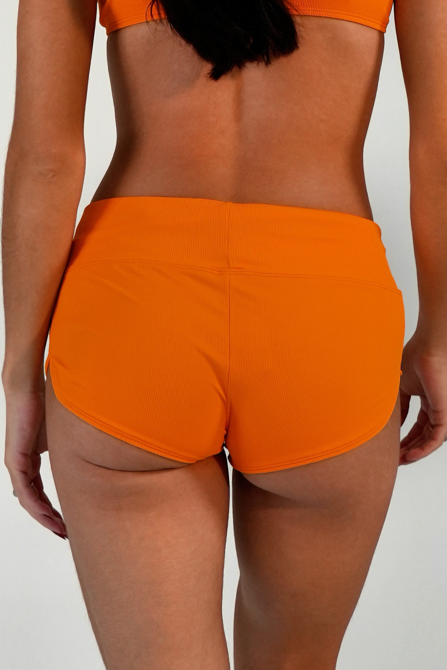 Tangerine Tease Swim Shorts - Orange