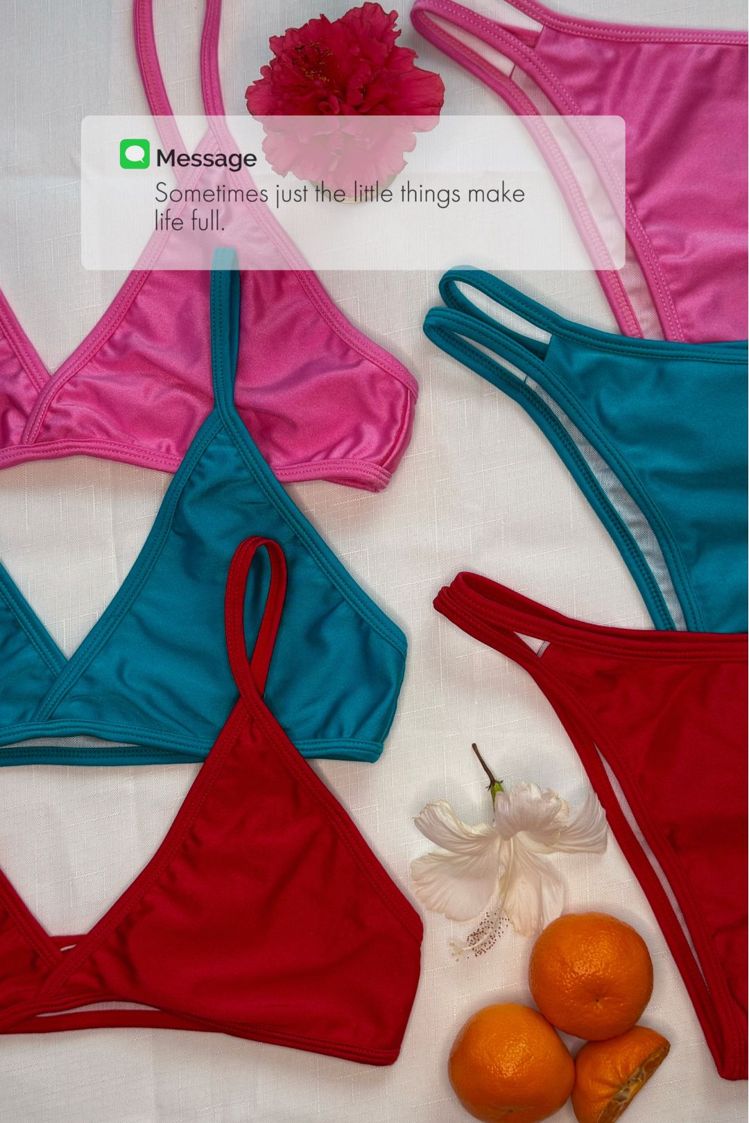 Forbidden Fruit Bikini Bottom - Red