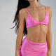 Lemon Drop Bikini Top - Pink