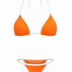 Sunset Beach Microkini Set - Orange