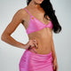 Lemon Drop Bikini Top - Pink