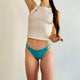 Forbidden Fruit Bikini Bottom - Turquoise