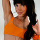 Clementine Cutie Scoop Top - Orange