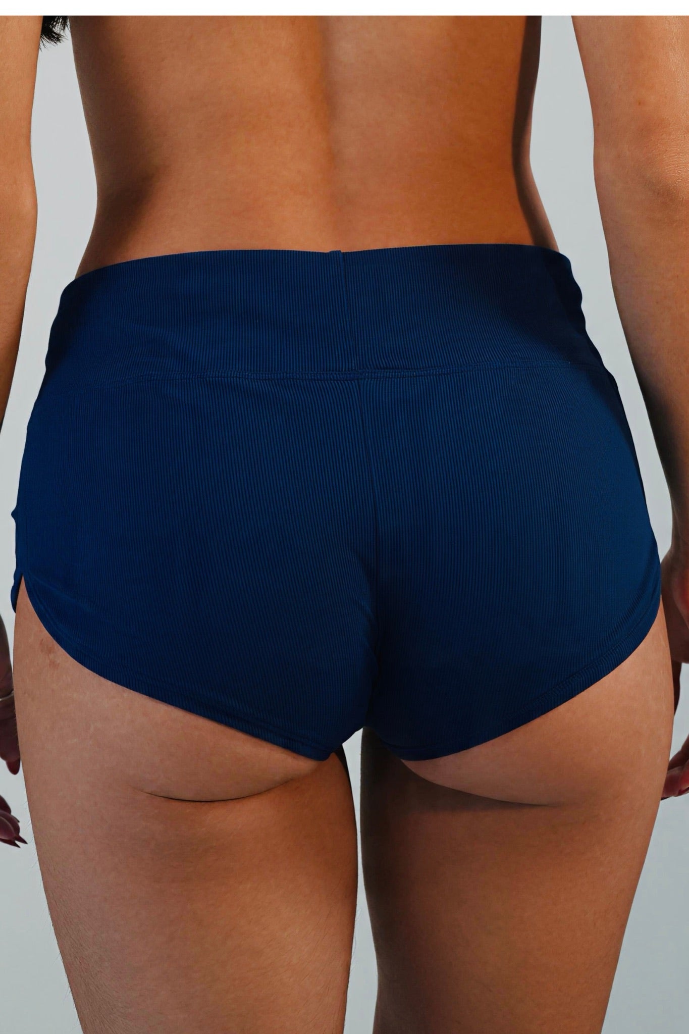 Tangerine Tease Swim Shorts - Blue